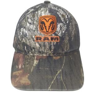 Ram Strapback Baseball Cap Multi One Size Adjustable Embroidered Camo Hit Wear